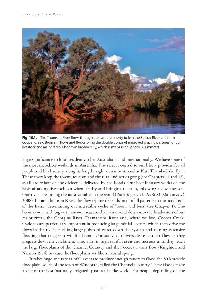 Lake Eyre Basin Rivers page 108